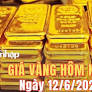 Giá vàng hôm nay 12/6/2026: Giá vàng đồng loạt tăng