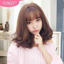 This short asian bob hair was razor cut to produce lots of attractive movement in the forward styling. Short Hair With Bangs Korean Style Cheap Frills Jewellery