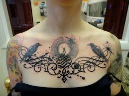 Chest Tattoo For Women Hot Designs And Ideas For The Best And Sexiest In Female Designs Chest Tattoos For Women Chest Piece Tattoos Xoil Tattoo