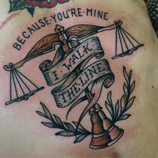 Sign in to leave a comment. Johnny Cash Tattoo Because You Re Mine I Walk The Line Tattoo Tattoo Ideas And Inspiration Johnny Cash Tattoo Johnny Cash Tattoo Traditional Tattoos