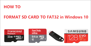 Any sd card larger than 32gb in the market is originally formatted as exfat file system based on sd specifications. How To Format Sd Card To Fat32 Windows 10 Easeus Partition Master