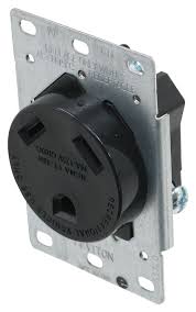 20 amps x 240 volts = 4,800 watts; Rv Outlet Receptacle With Mounting Plate 30 Amp 120 Volt Straight Blade Black Diamond Accessories And Parts Dg30vp