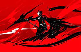 Red/dark anime wallpaper that reacts to music and has a clock. Red And Black Anime Wallpapers Wallpaper Cave