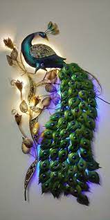 Best Miscellaneous Design In India Gharpedia Peacock Wall Art Clay Wall Art Peacock Wallpaper