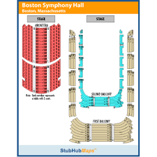 Boston Symphony Hall Seating Chart Best Picture Of Chart