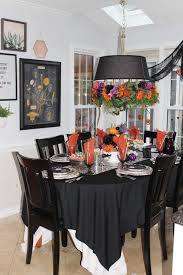 Black And White Halloween Table Decor Halloween Centerpiece And Tabletop Decorations Ideas Black And White Tabletop Decorations Halloween Centerpiece Halloween Table Decorations