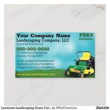 Which name do you guys think is best. Lawn Care Landscaping Grass Cutting Business Card