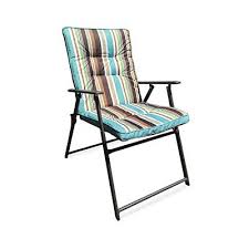Wilson Fisher Stripe Padded Outdoor Folding Chair Big Lots In 2020 Outdoor Folding Chairs Folding Chair Chair