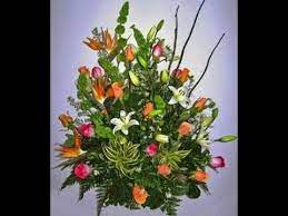 Arreglos de flores naturales grandes. Como Hacer Arreglos Florales Naturales Youtube