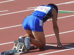 女子陸上アスリート・・・ハーフパンツお尻 | ちょいエロスポーツ