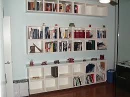 Horizontal Floating Billy Ikea Hackers Bookshelves For Small Spaces Glass Shelves Ikea Wall Mounted Bookshelves