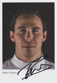 2017 Robert Wickens signed Mercedes AMG Motorsport DTM Hero Card