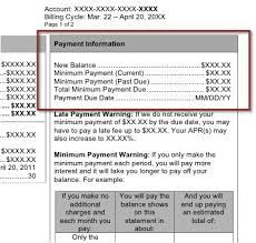 Pay 100 the next day or as auto debit. Monthly Credit Card Statement Walkthrough