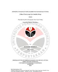 3.0.3 contoh resensi novel si lamsijan kaedanan 3.0.4 resensi novel sunda si kabayan jadi dukun Cerpen Sunda Si Kabayan Lakaran