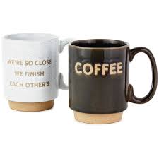 Compare prices on stacking coffee $19.99. Hallmark Couples Stacking Coffee Mugs Set Of 2 Roby S Hallmark