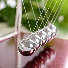 Early Fun Development Educational Desk Toy Gift Newtons Cradle Steel Balance Ball Physics Science Pendulum Office Decorations In 2020 Newton S Cradle Desk Toys Balance Ball