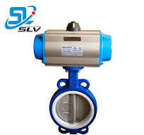 Cheap Price Cast Iron Center Line Lug Butterfly Valve With Pneumatic  Actuator