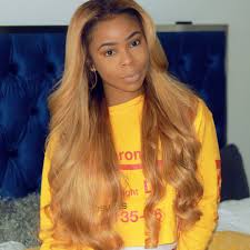 Black And Honey Blonde Wig Brown Hair Blonde Hair Black Girls Blonde Weave Long Blonde Wig