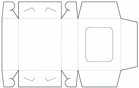 Free cake box template vector download in ai, svg, eps and cdr. Window Box Free Box Templates Store