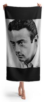 The One and Only Lenny Bruce Beach Towel by Diane Hocker
