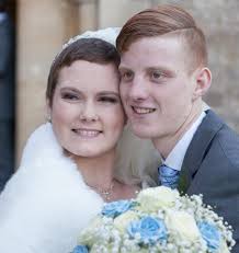 Heart-melting moment terminally-ill teen marries her childhood sweetheart  in dream wedding after well-wishers raise £6,000