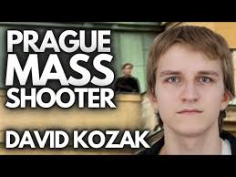 David Kozak. Prague MASS SHOOTER. Czech Republic.