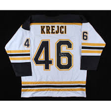 Kreuty, kruger, torald chris kunitz: David Krejci Signed Jersey Krejci Coa Pristine Auction