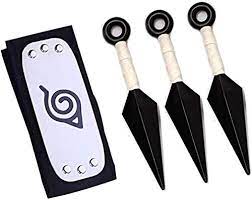 Shop our great selection of naruto kunai & save. Lystin Naruto Leaf Village Ninja Shinobi Headband With 3pcs Red Ninja Weapons Props Big Kunai Plastic Toy For Anime Cosplay 3pcs White Naruto Kunais Leaf Village Headband Amazon In Clothing