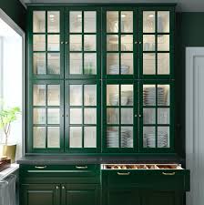 vintage kitchen cabinet with doors