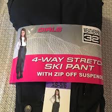 Sale Girls Weatherproof 32 Degrees Snow Pants Nwt