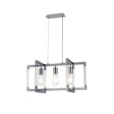 Collection by lighting and design by j&k electric. Diyas Lighting Canto Contemporary 3 Light Ceiling Pendant Light In Polished Nickel Finish Il32782 Lighting From The Home Lighting Centre Uk