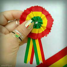 Tricolor Rojo Amarillo Verde Unaswapas Nails Bolivia Unhas Jewelry Necklace Lei Necklace