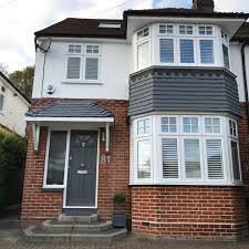 A bold statement with dramatic horizontal definition. 18 House Fronts Ideas House Front House Exterior House