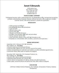 Professional Secretary Templates To Showcase Your Talent Best Secretary Resume Example Livecareer Secret Resume Examples Resume Skills Good Resume Examples