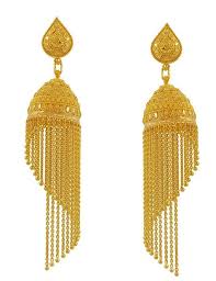 22k Gold Fancy Jumkhi Earring Jpg 537 700 Gold Earrings Designs Bridal Gold Jewellery Designs Bridal Gold Jewellery