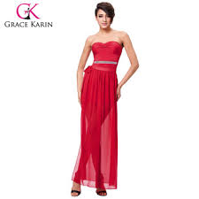 Grace Karin Sexy Occident Womes Padded Strapless Red Short Dress With Open Leg Cl008942 1 Buy Red Short Dress Red Strapless Short Dress Short Dress