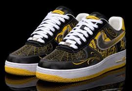 Nike Mr Cartoon Air Force 1 Livestrong Stages A Detailed Look Air Force One Shoes Nike Custom Nike Shoes