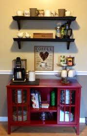 Maybe the day doesn't start until the caffeine hits your bloodstream, or maybe you use a buffet to create a coffee bar with a vintage, homey look. Create A Perfect Home Or Office Coffee Station Description From Pinterest Com I Searched For This On Bing Com Coffee Bar Home Bar Furniture Office Coffee Bar