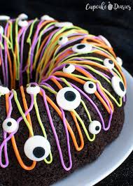 Monster Bundt Cake Recipe Halloween Cake Recipes Halloween Desserts Halloween Cakes