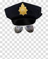 Snapchat Sunglasses And Police Cap Transparent Background Png Clipart Police Transparent Background Police Hat