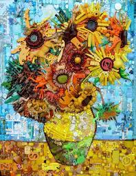 Artist Uses Hundreds Of Found Objects To Recreate Iconic Paintings And Portraits Junk Art Classic Paintings Recycled Art There have been many reports of famous paintings being stolen.