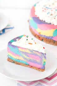 Tie Dye Cheesecake Sprinkles For Breakfast Recipe Desserts Cheesecake Recipes Dessert Recipes