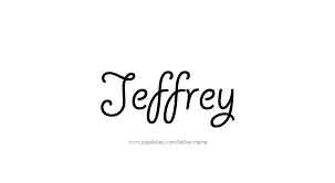 Jeffrey Name Tattoo Designs Name Tattoos Name Tattoo Jeffrey Name