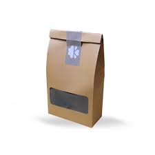 Cello gift bag medium 90x150x260 (qty 100) 6 cupcake white paper carrier bag 317 x 183 x 245 mm (qty 250). Custom Kraft Window Bags Wholesale Kraft Window Bags Packaging Boxes With Logo