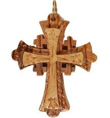 Buy Jerusalem Olive Wood Cross Holyland Gifts Olive Wood Cross Wooden Crosses Olive Wood