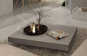 Vega Concrete Coffee Table On Wheels Concrete Coffee Table Coffee Table With Wheels Coffee Table Design