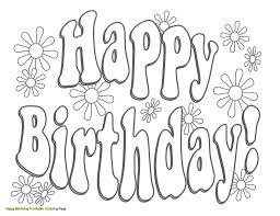 Happy birthday color pages are a great way to let your kid experiment with different designs and images. Coloring Pages For Kids Happy Birthday Progress Kid
