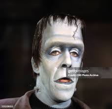 Pictured is Yvonne De Carlo , Fred Gwynne in the CBS series, THE... News  Photo