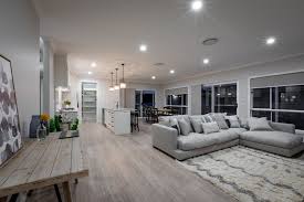 Always dreamt of a large, open plan kitchen? A Large Open Plan Area With Lovely Neutral Tones Open Kitchen And Living Room Open Plan Kitchen Living Room Open Concept Great Room