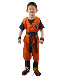 Little Goku Halloween Costume Outfit Dbz Disfraz De Goku Disfraces De Ninos Disfraces De Halloween De Bricolaje